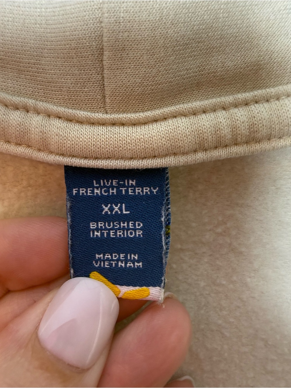 Old Navy Women's Cream Open-Front Draped Cardigan - Picture 5 of 7